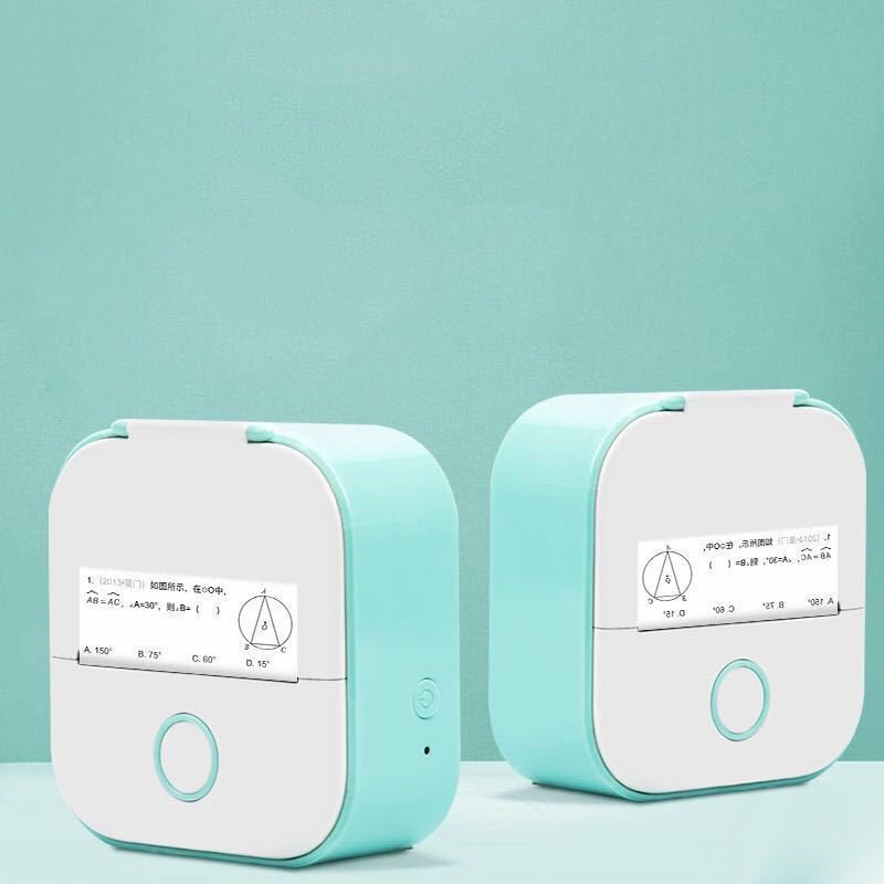 Portable Mini Thermal Label Printer Home Photo Printer Student Wrong Question Printer Bluetooth-compatible Mini Label Printer – Image 7