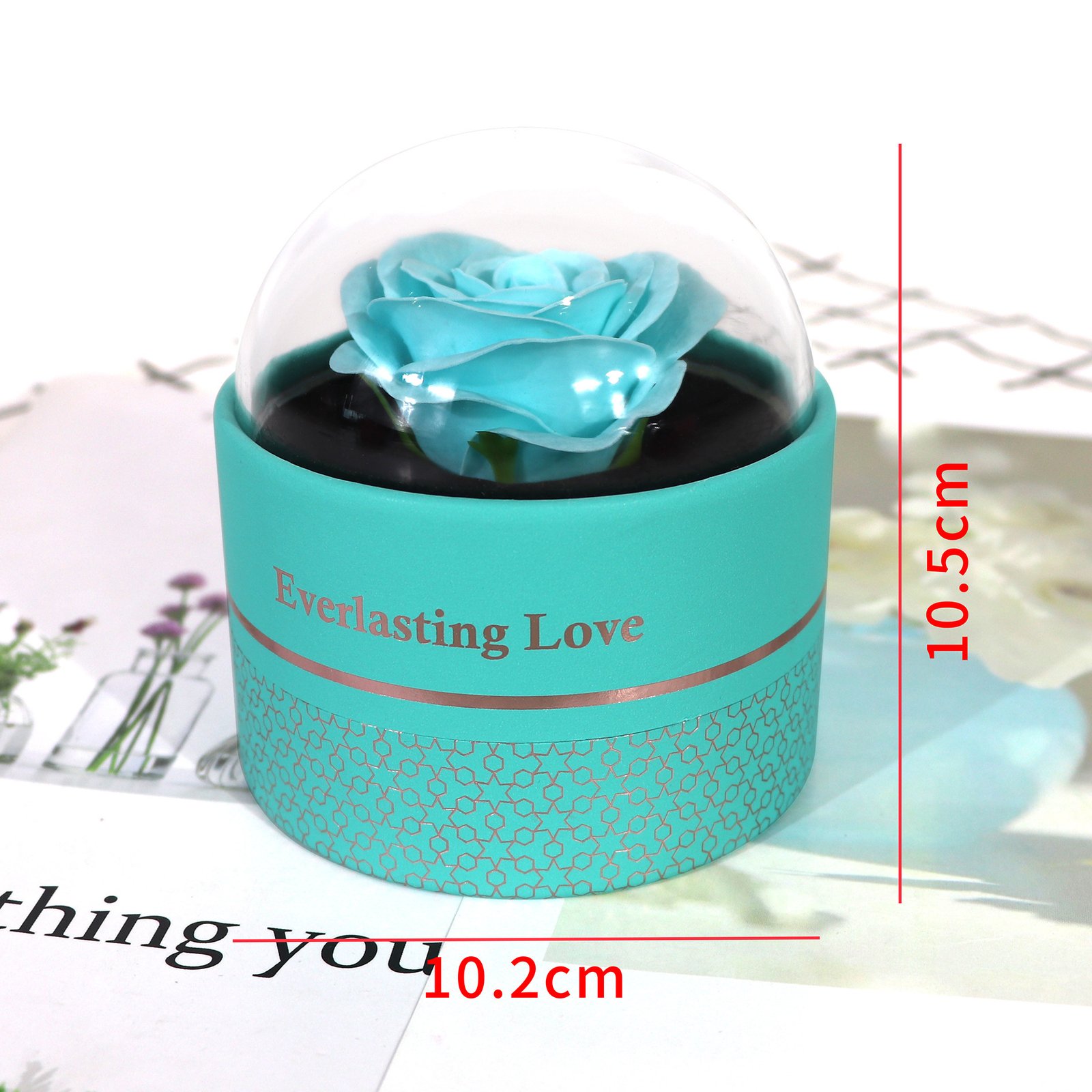 Gift Box Round Jewelry Box Christmas Gift – Image 3
