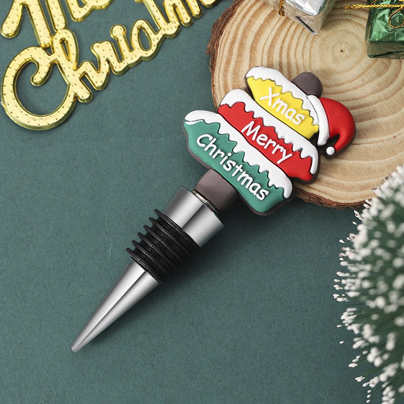 Party Gathering Christmas Tree Sealed Wine Stopper – Image 8
