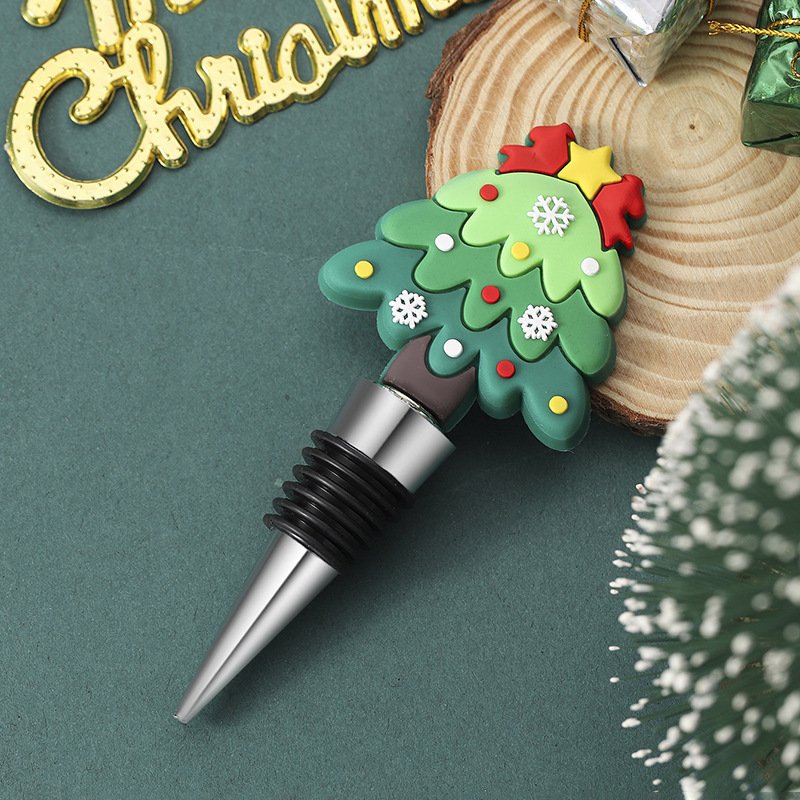 Party Gathering Christmas Tree Sealed Wine Stopper – Image 5